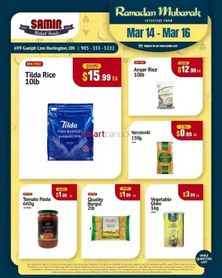 Samir Supermarket flyer (valid until 20-03)