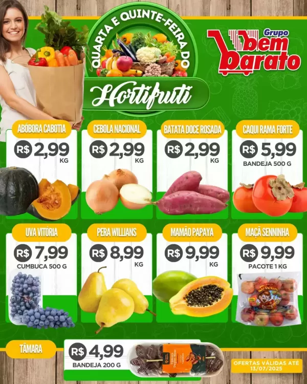 Catálogo Supermercado Bem Barato (válido até 13-07)