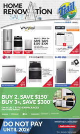 Trail Appliances flyer Page 1