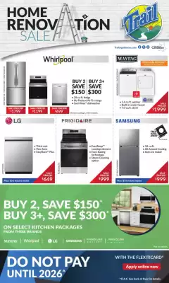 Trail Appliances flyer (valid until 13-03)