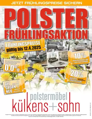 külkens+sohn Polstermöbel Prospekt (gültig bis 12-04)