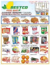 Bestco Food Mart flyer week 11 Page 1