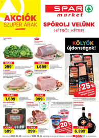 Spar Market akciós újság hét 12 Oldal 1