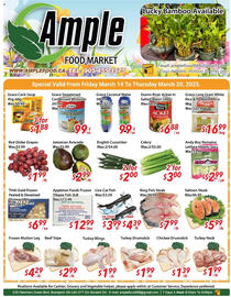 Ample Food Market flyer week 11 Page 1