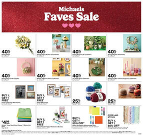 Michaels flyer week 11 Page 1