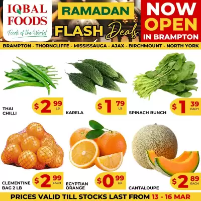 Iqbal Foods flyer (valid until 20-03)