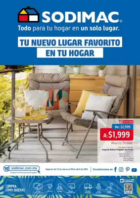 Catálogo Sodimac Homecenter (válido hasta 28-04)