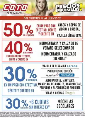 Catálogo Coto (válido hasta 20-03)