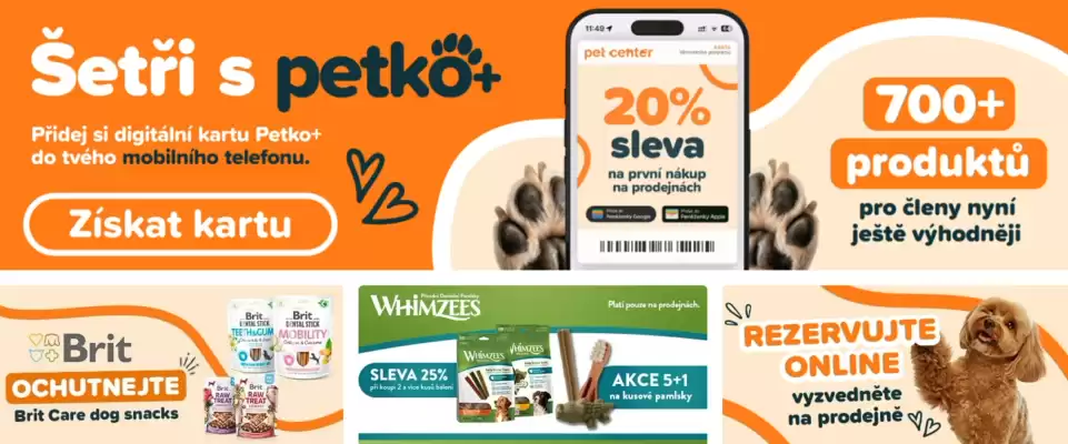 Pet Center leták (platné do 23-03)