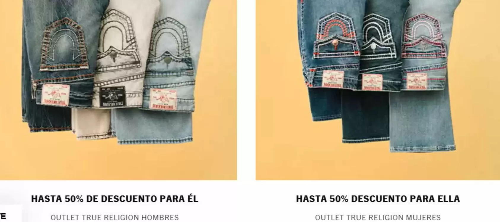 Catálogo True Religion (válido hasta 31-03)