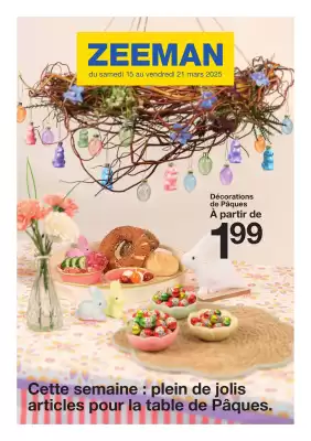 Catalogue Zeeman (valable jusqu'au 21-03)