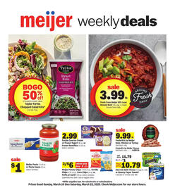 Meijer Weekly Ad week 12 Page 1