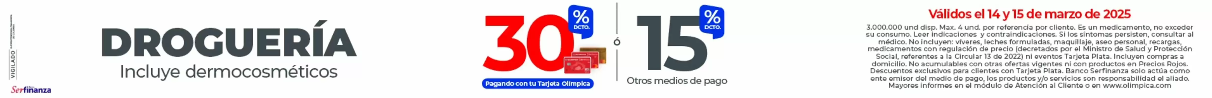 Catálogo Olímpica (válido hasta 21-03)