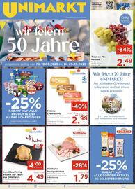 Unimarkt Flugblatt woche 12 Seite 1