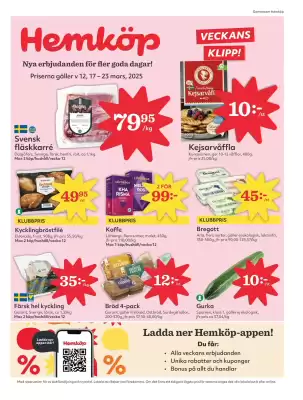 Hemköp reklamblad (giltig till och med 23-03)