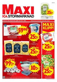 ICA Maxi reklamblad vecka 12 Sida 1