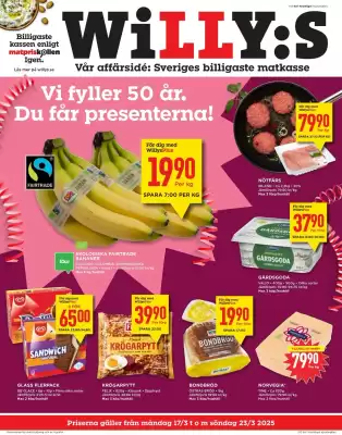 Willys reklamblad (giltig till och med 23-03)