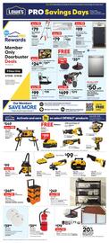 Lowe's Weekly Ad Page 1