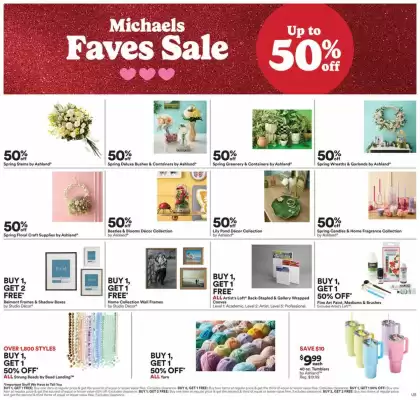 Michaels Weekly Ad (valid until 22-03)