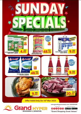 Grand Hyper Market catalogue (valid until 16-03)