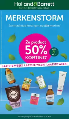 Holland & Barrett folder (geldig t/m 23-03)