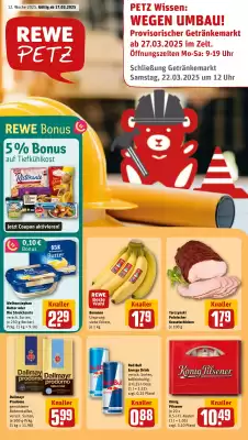 REWE PETZ Prospekt (gültig bis 22-03)