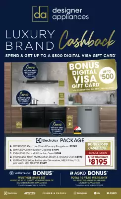 Designer Appliances catalogue (valid until 30-03)