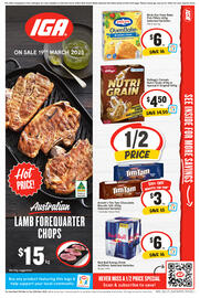 IGA catalogue week 12 Page 1