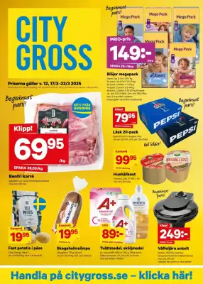 City Gross reklamblad (giltig till och med 23-03)