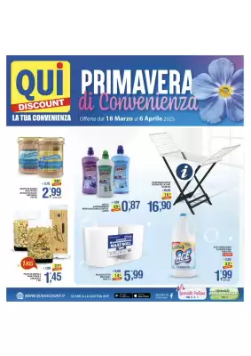 Volantino Qui Discount (valido fino al 6-04)