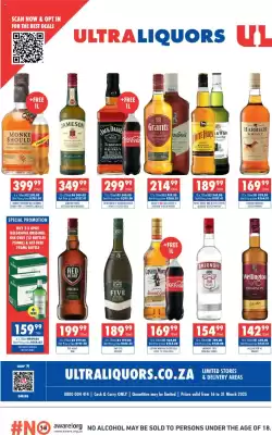 Ultra Liquors catalogue (valid until 31-03)