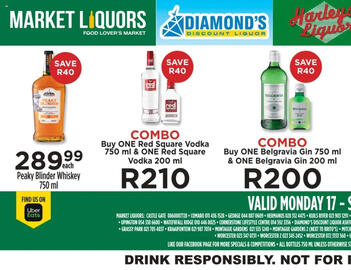 Diamond Discount Liquor catalogue week 12 Page 1