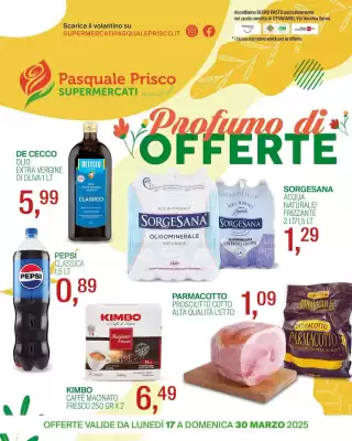 Volantino Supermercati Pasquale Prisco (valido fino al 30-03)