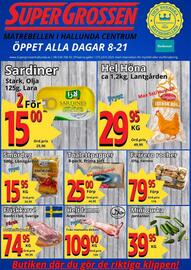 Supergrossen reklamblad vecka 12 Sida 1