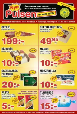 Nya Pulsen reklamblad (giltig till och med 23-03)