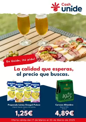 Folleto Cash Unide (válido hasta el 30-03)