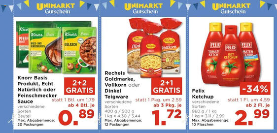 Unimarkt Flugblatt Seite 15