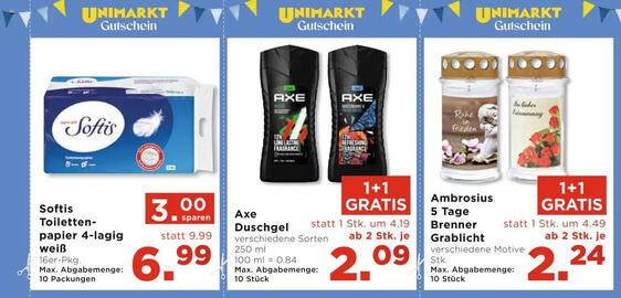 Unimarkt Flugblatt Seite 19