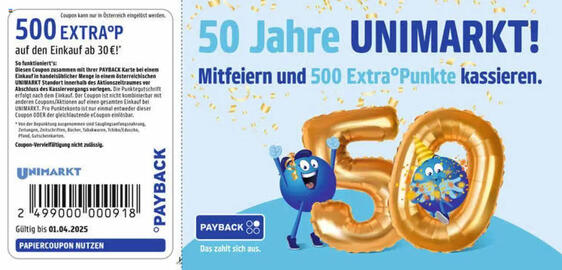 Unimarkt Flugblatt Seite 2