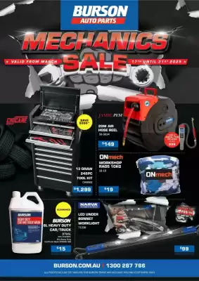 Burson Auto Parts catalogue (valid until 31-03)