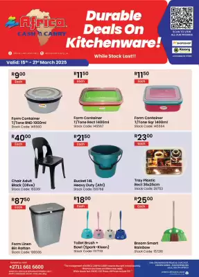 Africa Cash and Carry catalogue (valid until 21-03)