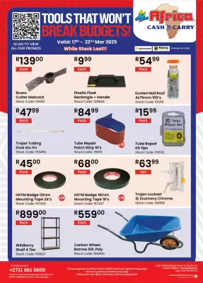 Africa Cash and Carry catalogue (valid until 22-03)