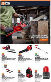 The Home Depot Weekly Ad week 12 Page 1