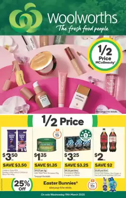 Woolworths catalogue (valid until 25-03)