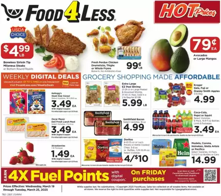 Food 4 Less Weekly Ad (valid until 25-03)