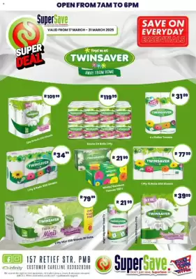 Super Save catalogue (valid until 31-03)