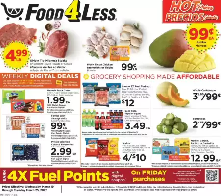 Food 4 Less Weekly Ad (valid until 25-03)