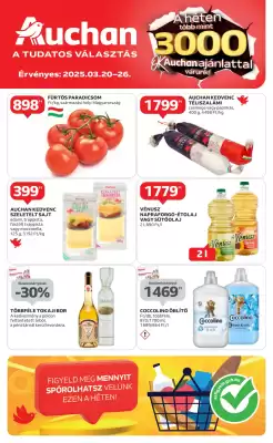 Auchan akciós újság (érvényes eddig: 26-03)