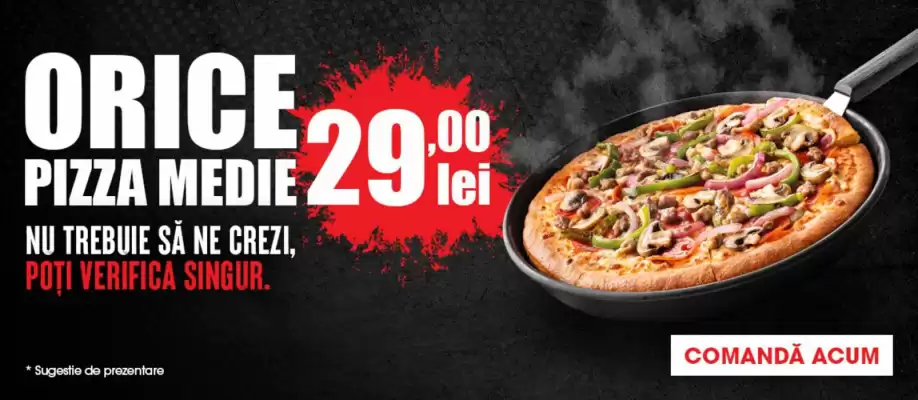 Catalog Pizza Hut (valid până la 24-03)