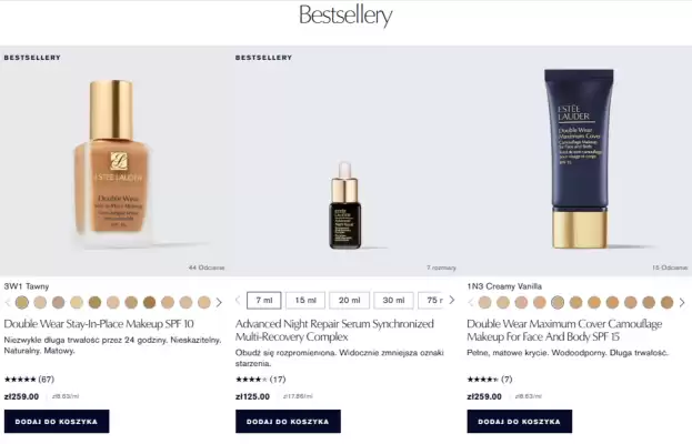 Estee Lauder gazetka (ważność do 24-03)